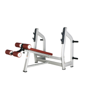 Скамья для жима с отрицательным наклоном BRONZE GYM H-024_B